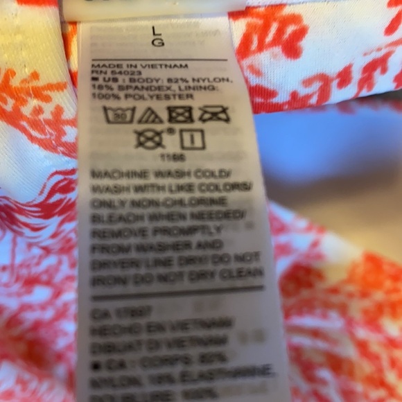 Old Navy Coral Print Tankini - Picture 10 of 10